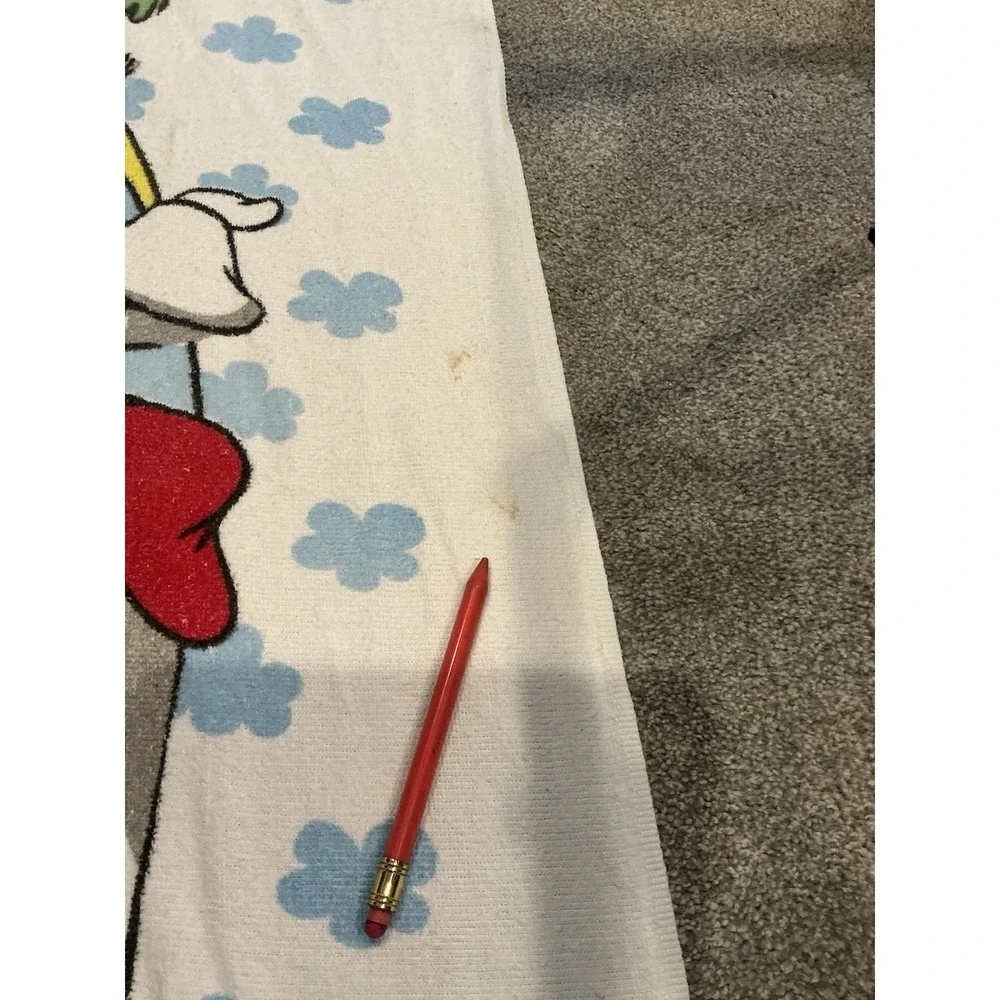 Vintage Dr Seuss Cat In The Hat Towel Made USA Jay Franco